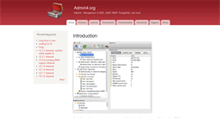 Desktop Screenshot of admin4.org